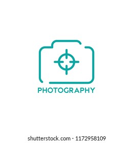 Camera photography logo vector templates