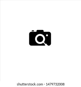 camera photography modern vector logo