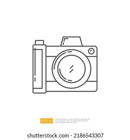 Vektorsymbol der Kamera
