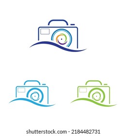 Logo-Symbol für Fotografie, Vektordesign-Vorlage