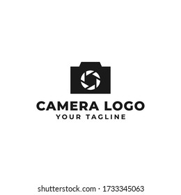 Camera Photography Shutter Logo Design Stock Vector (Royalty Free ...