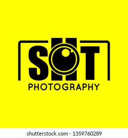 camera photography simple logo icon vector design template. silhouette of photography. business identity. symbol brand
