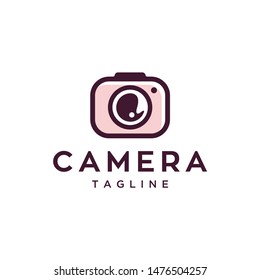 camera photography vector icon logo illustration design