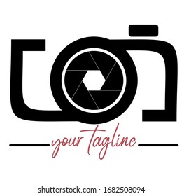 CAMERA PHOTOGRAPY LOGO DESIGN TEMPLATE