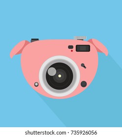 camera pig