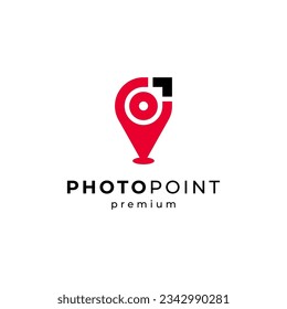 Kamera und Stift für das Logo-Design von Fotopunkten