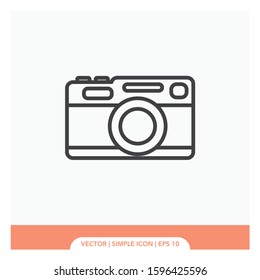 Camera pocket Icon Vector Illustration