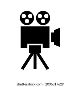 camera recorder icon or logo isolated sign symbol vector illustration - high quality black style vector icons
