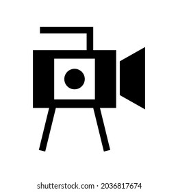 camera recorder icon or logo isolated sign symbol vector illustration - high quality black style vector icons
