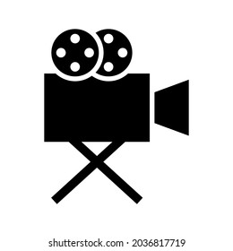 camera recorder icon or logo isolated sign symbol vector illustration - high quality black style vector icons

