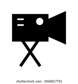 camera recorder icon or logo isolated sign symbol vector illustration - high quality black style vector icons
