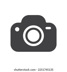 camera recorder icon solid style