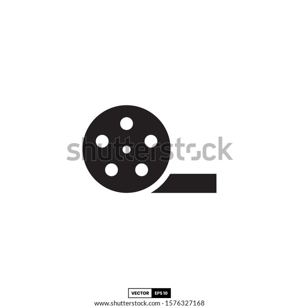 Camera reel icon, design inspiration vector\
template for interface and any\
purpose