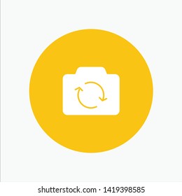 Camera, Refresh, Basic, Ui vector icon