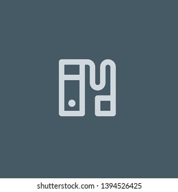 Camera Remote Control vector icon. Camera Remote Control concept stroke symbol design. Thin graphic elements vector illustration, outline pattern for your web site design, logo, UI. EPS 10.