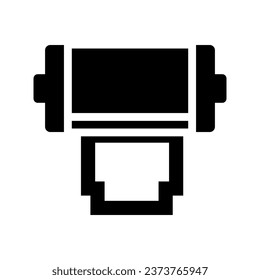 
camera roll icon. cinema and theater collection. Outline vector isolated on white background. Editable camera roll symbol can be used web and mobile.
