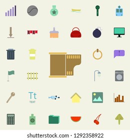 camera roll icon. color web icons universal set for web and mobile