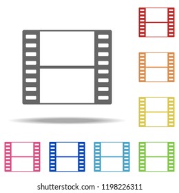 camera roll icon. Elements of web in multi colored icons. Simple icon for websites, web design, mobile app, info graphics