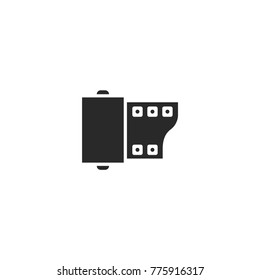 camera roll icon. sign design