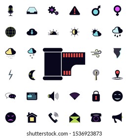 camera roll icon. Universal set of web for website design and development, app development