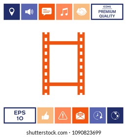 Camera Roll, photographic film, camera film icon