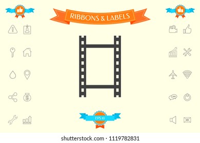 Camera Roll, photographic film, camera film icon