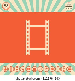 Camera Roll, photographic film, camera film icon