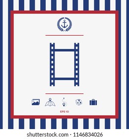 Camera Roll, photographic film, camera film icon