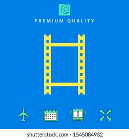 Camera Roll, photographic film, camera film icon