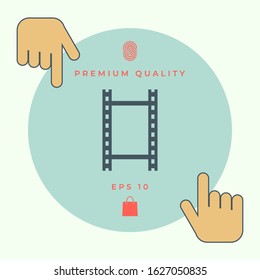 Camera Roll, photographic film, camera film icon
