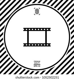 Camera Roll, photographic film, camera film symbol icon
