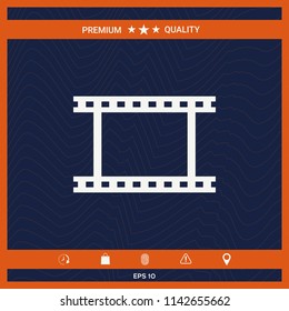 Camera Roll, photographic film, camera film symbol icon
