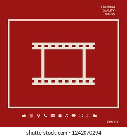 Camera Roll, photographic film, camera film symbol icon