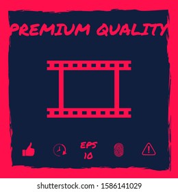 Camera Roll, photographic film, camera film symbol icon