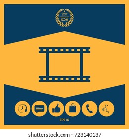 Camera Roll, photographic film, camera film symbol icon