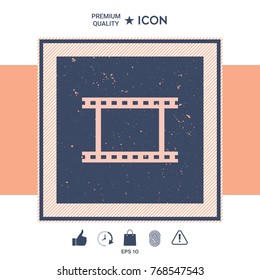 Camera Roll, photographic film, camera film symbol icon