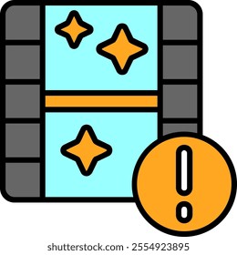 Camera roll Vector Icon Design Symbol
