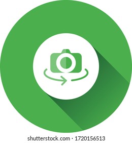 Camera / Camera Rotate Button Vector Icon
