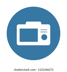 camera screen icon in Badge style 
