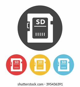 camera SD card icon