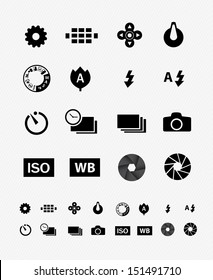 camera setting tools icon