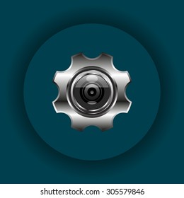 camera Settings. icon. vector design