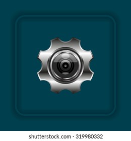 camera Settings. icon. vector design