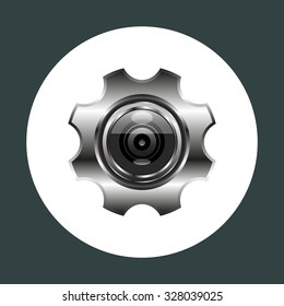 camera Settings. icon. vector design