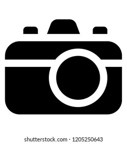 
Camera showing photography idea
