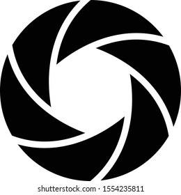Camera Shutter Aperture Focus Icon