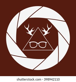 camera shutter background