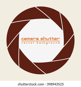 camera shutter background