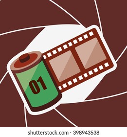 camera shutter background