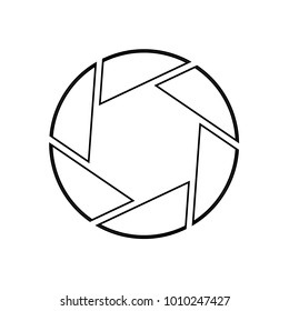Camera shutter icon